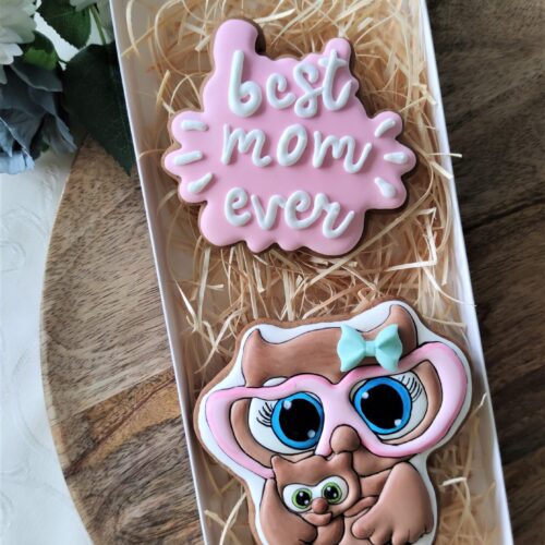 Zestaw sowa best mom ever