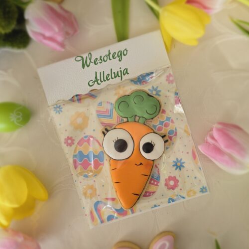 Marchewka z kartonikiem