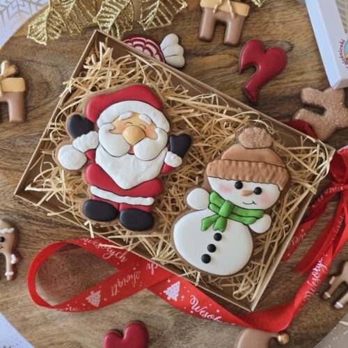 Zestaw Bałwanek z Mikołajem