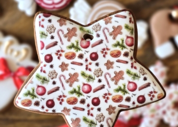 Gwiazdka ze wzorkiem