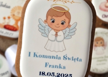 Podziękowania dla gości na komunię