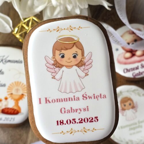 Podziękowania dla gości na komunię